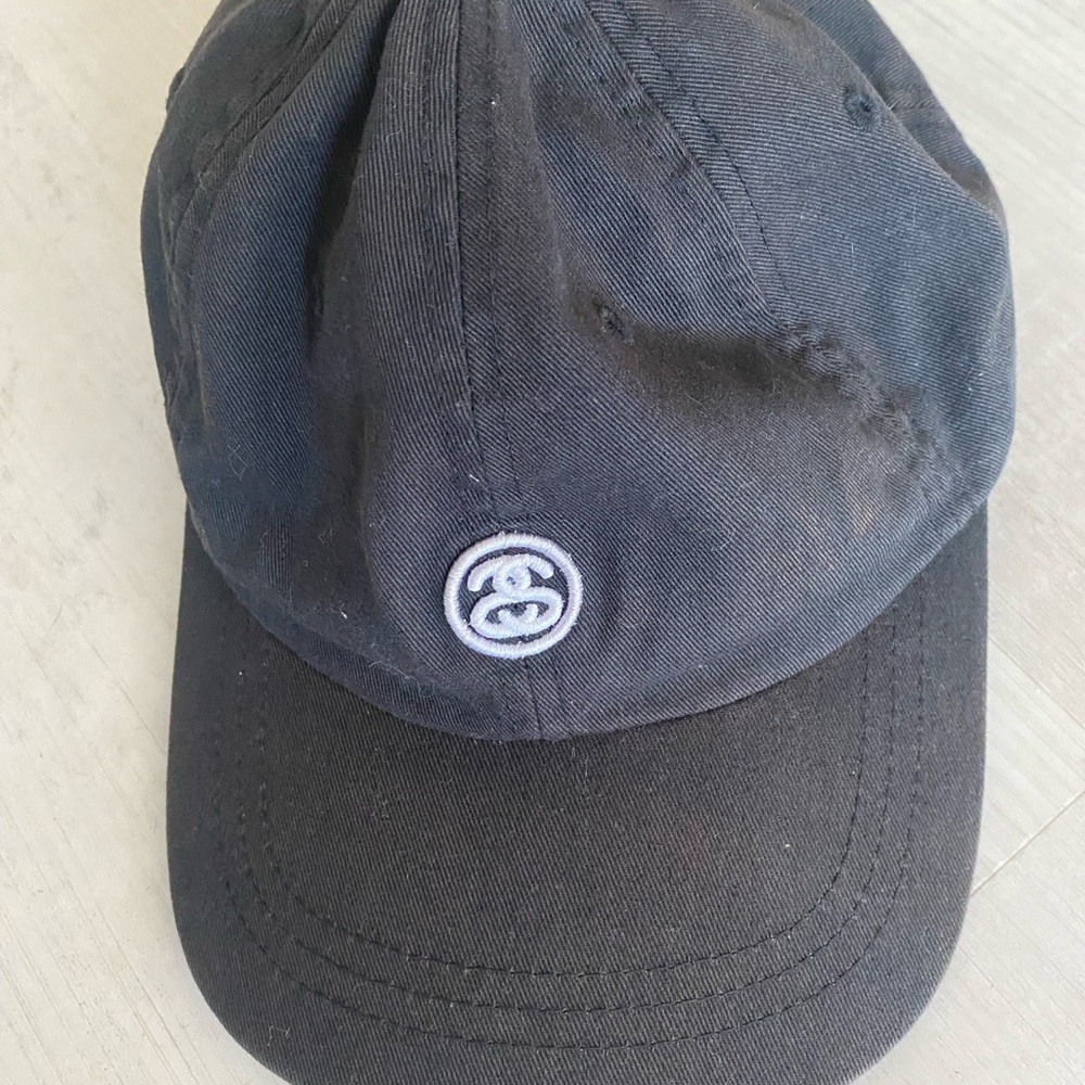 Authentic Stussy adjustable Black Cap